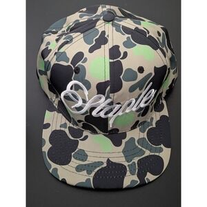 Staple‎ Pigeon Skate Hat Snapback Green Camo Threadbeast Collab OSFM